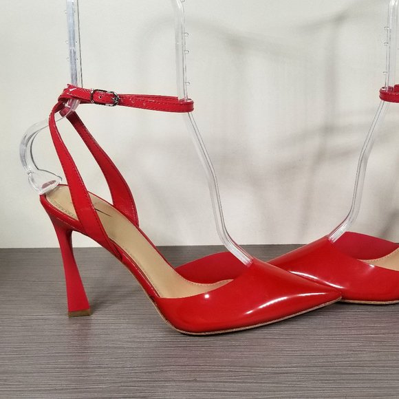 Marc Fisher Sereno Pump, Red , Womens Size 7.5 / 38 - Picture 7 of 11